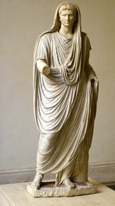 Via Labicana Augustus，公元前12年（大理石）